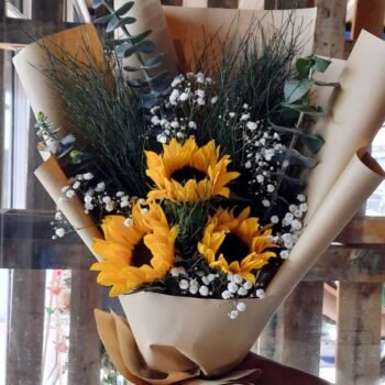 Sunflower Birthday Bouquet