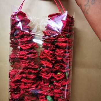 Red Rose Wedding Haar