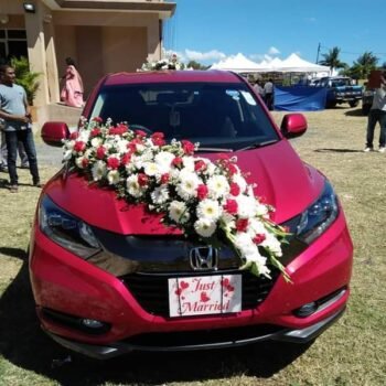 Elegant Wedding Car Decoration