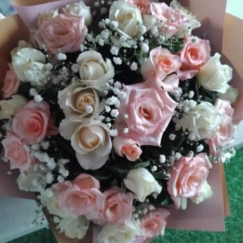 Pink Rose Celebration Bouquet