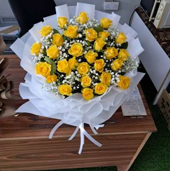 Yellow Rose Premium Bouquet