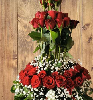 Luxury Red Rose Centerpiece